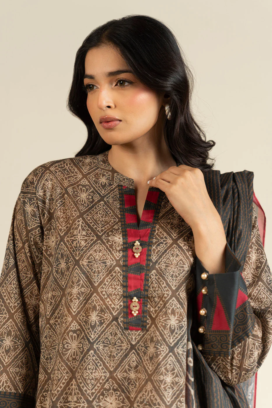 RTS  | SHIRT, TROUSER & DUPATTA - Image 3