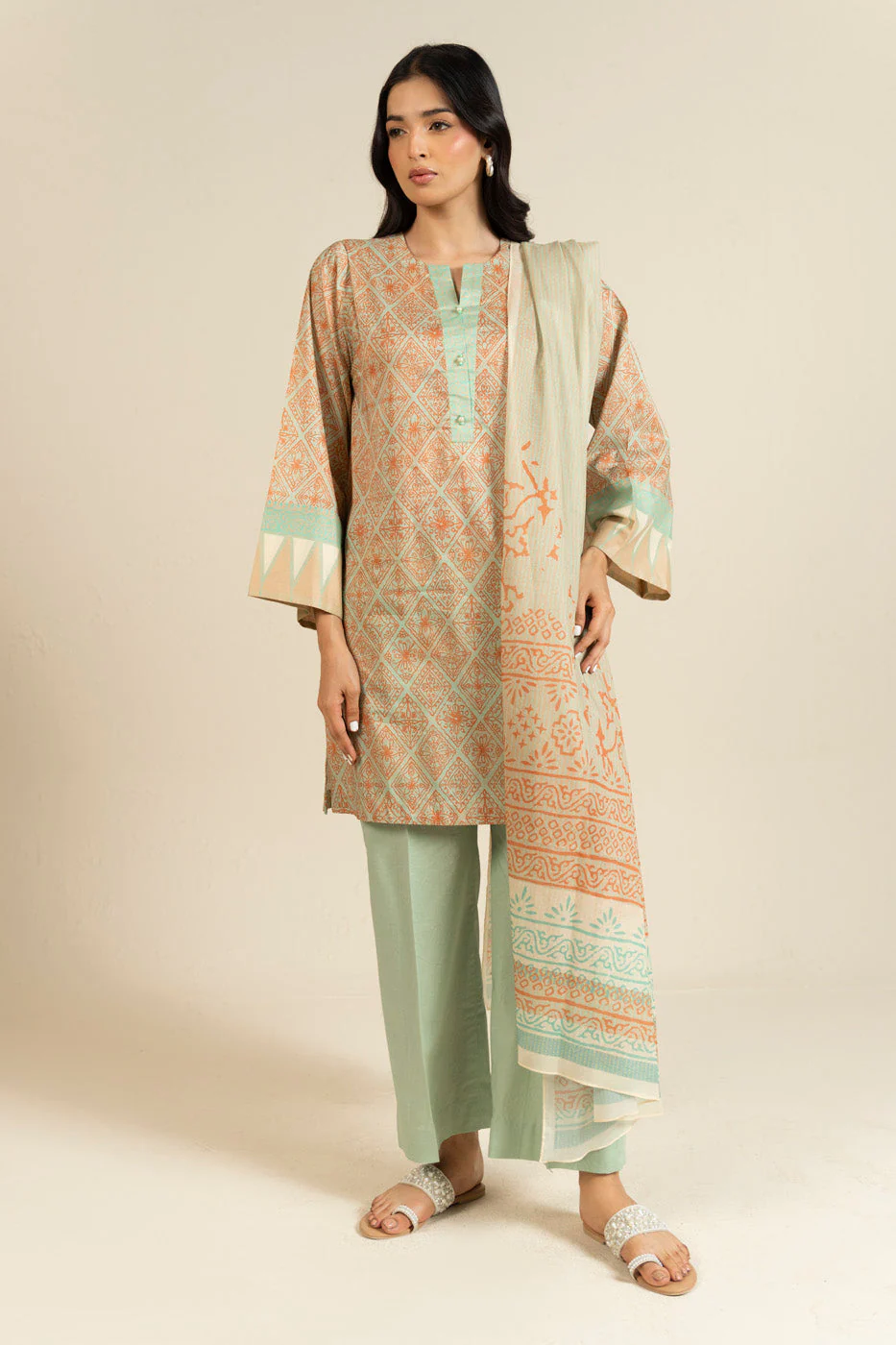 RTS  | SHIRT, TROUSER & DUPATTA