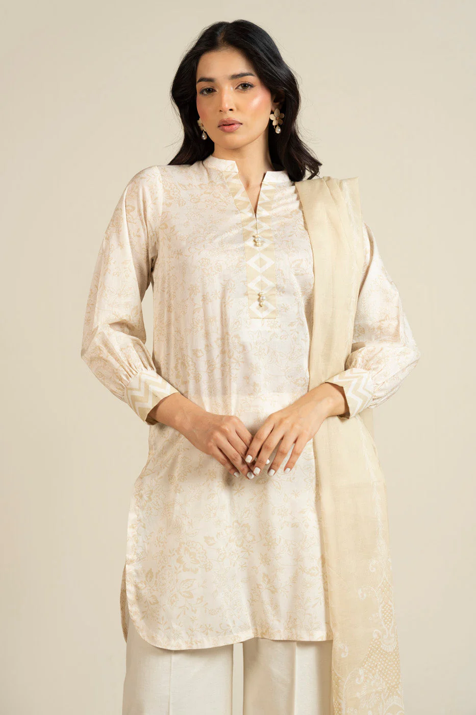 RTS  | SHIRT, TROUSER & DUPATTA - Image 2