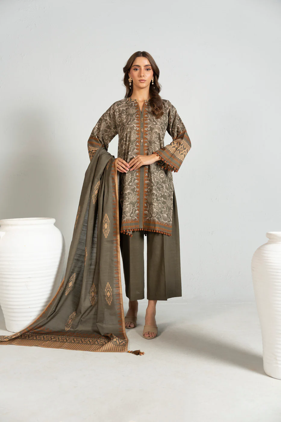 RTS | SHIRT, TROUSER & DUPATTA