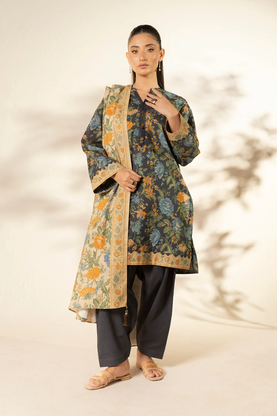 RTS | SHIRT, TROUSER & DUPATTA