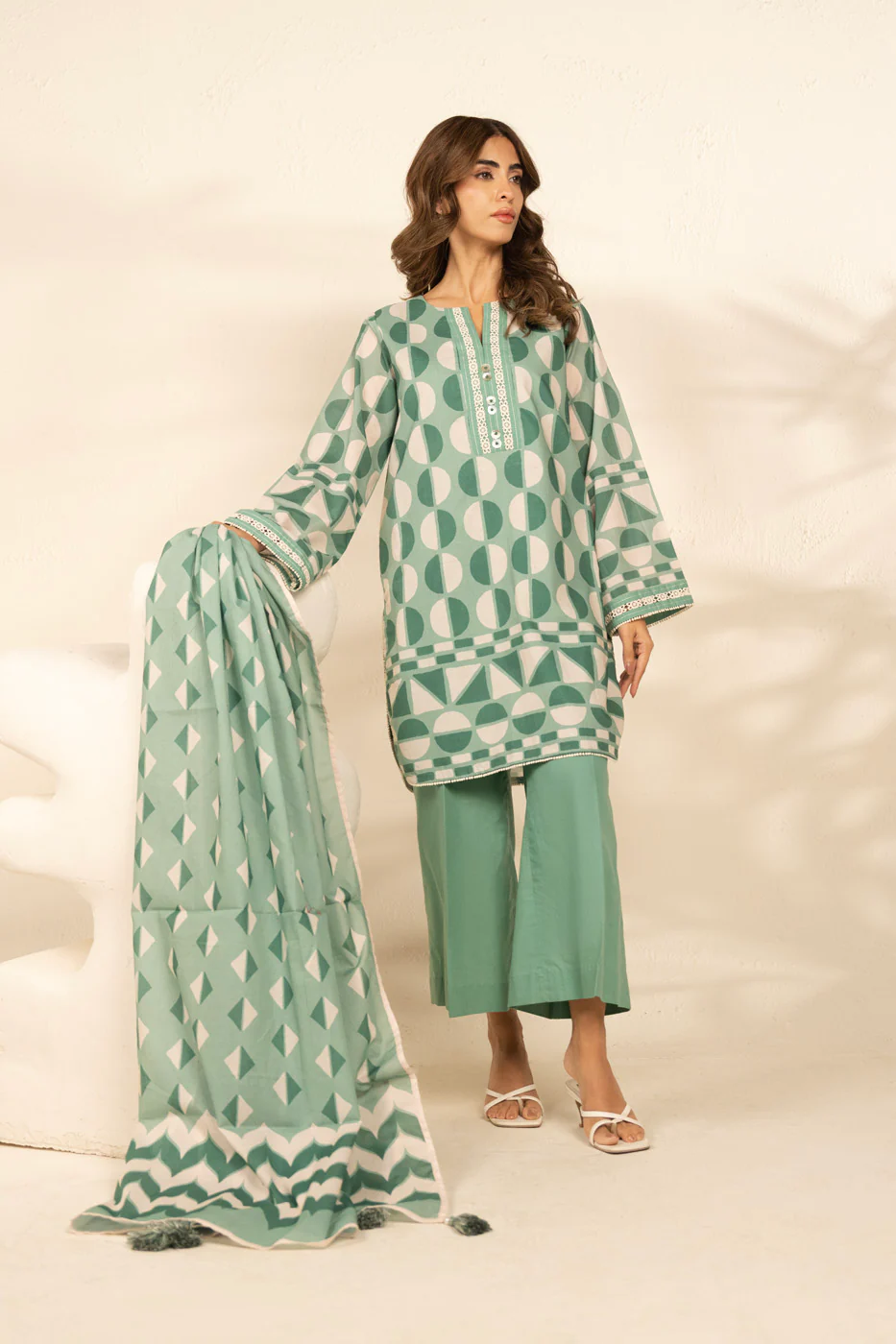 RTS | SHIRT, TROUSER & DUPATTA