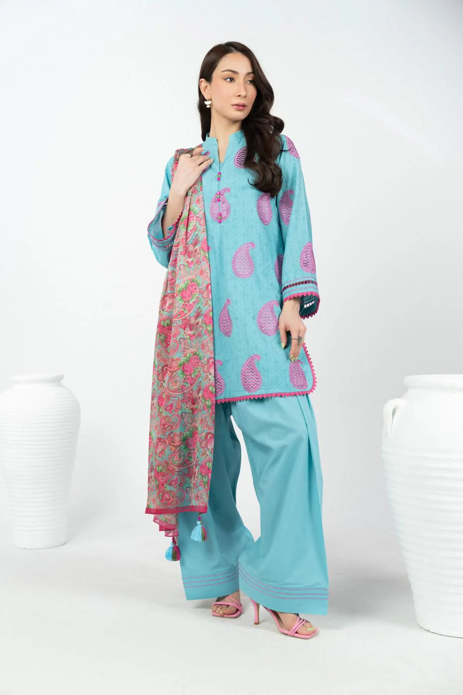 RTS | SHIRT, TROUSER & DUPATTA