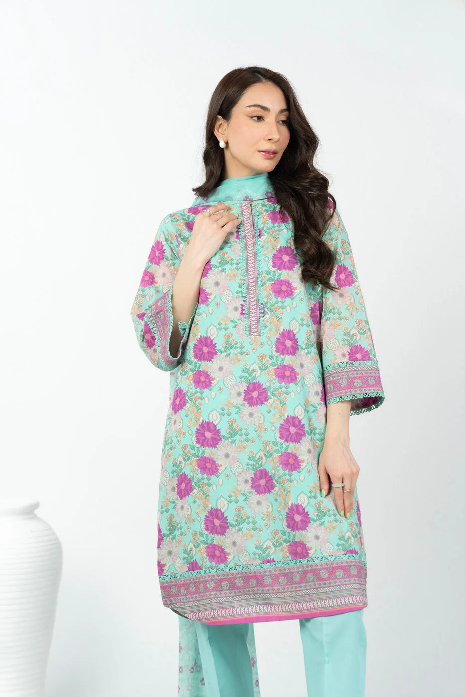 RTS | SHIRT, TROUSER & DUPATTA - Image 2
