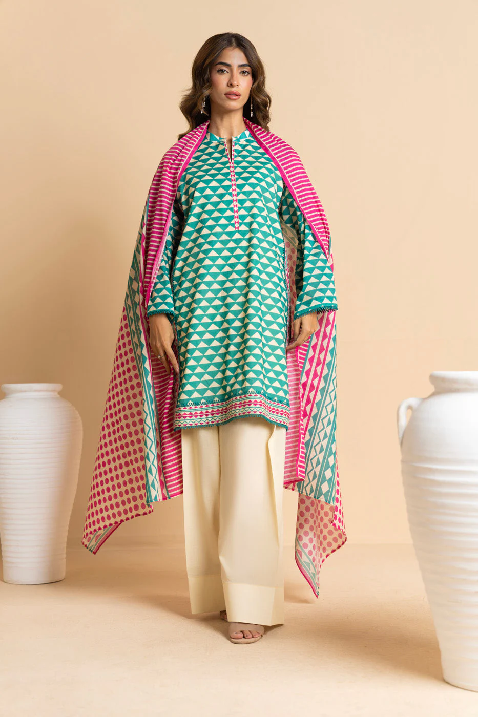 RTS | SHIRT, TROUSER & DUPATTA
