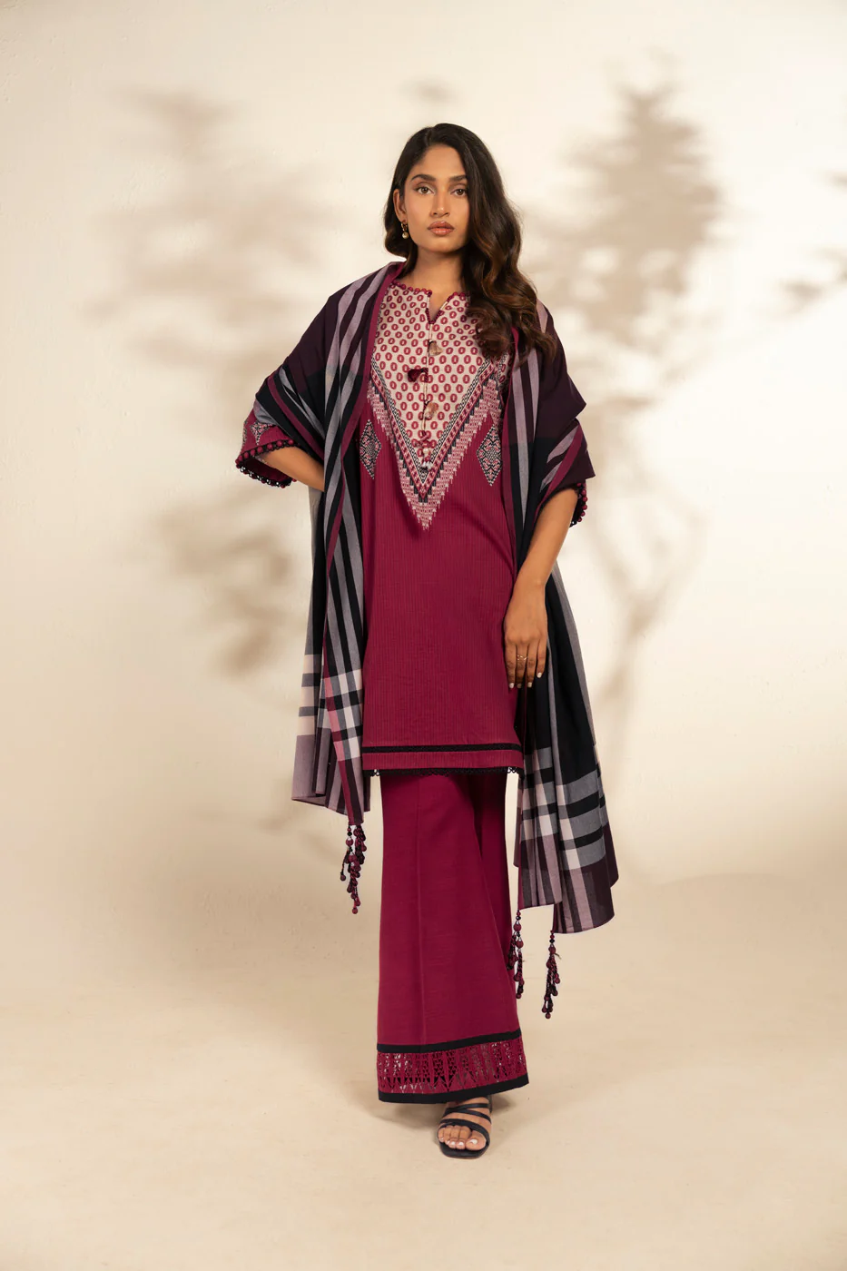 RTS | SHIRT, TROUSER & SHAWL