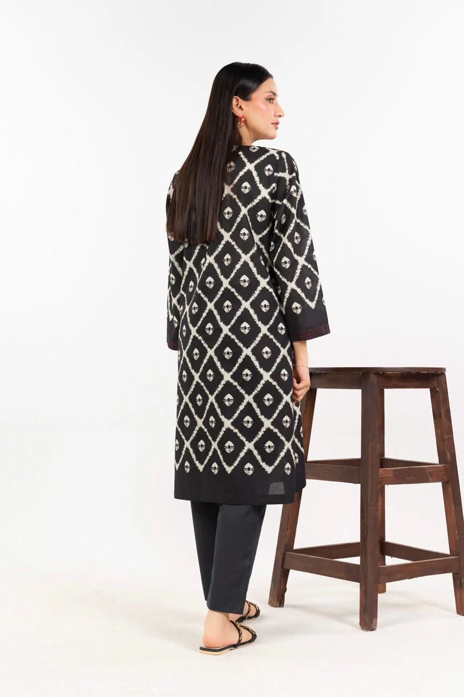 RTW | SHIRT, CULOTTE & DUPATTA - Image 2