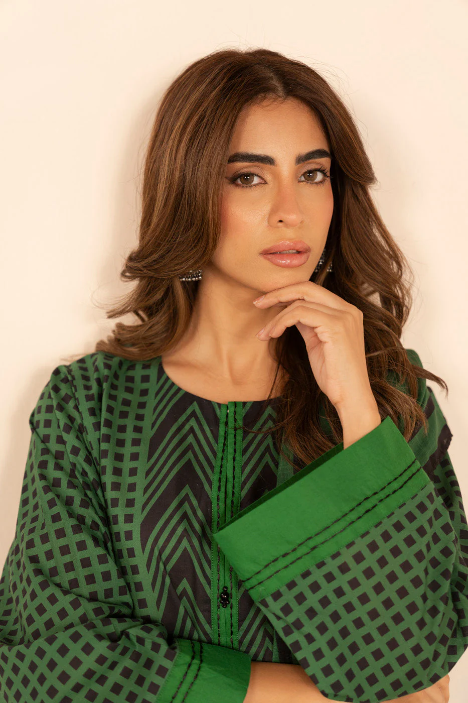 RTW | SHIRT, CULOTTE & DUPATTA - Image 3
