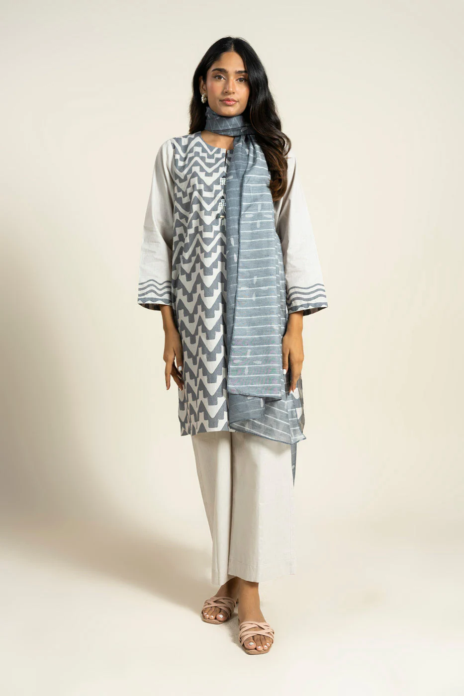 RTW | SHIRT, CULOTTE & DUPATTA