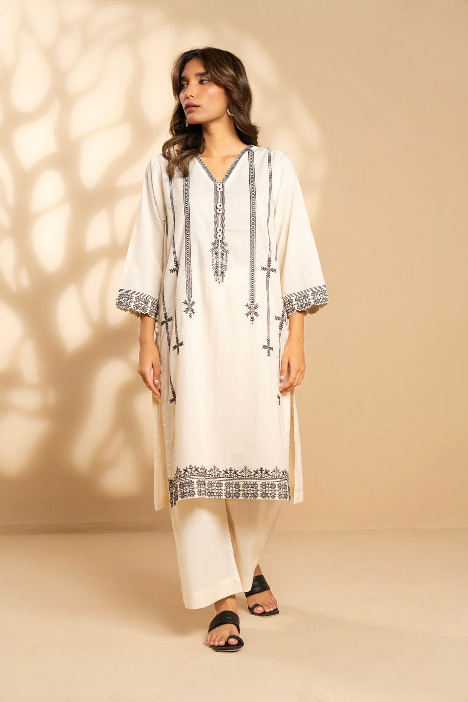 RTW | SHIRT, CULOTTE & DUPATTA - Image 5