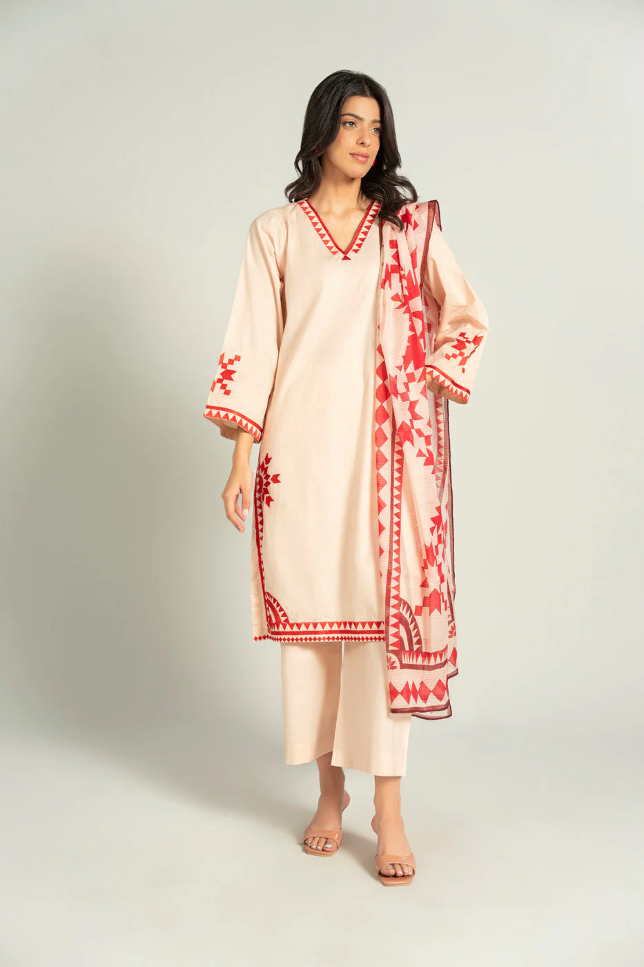 RTW | SHIRT, CULOTTE & DUPATTA