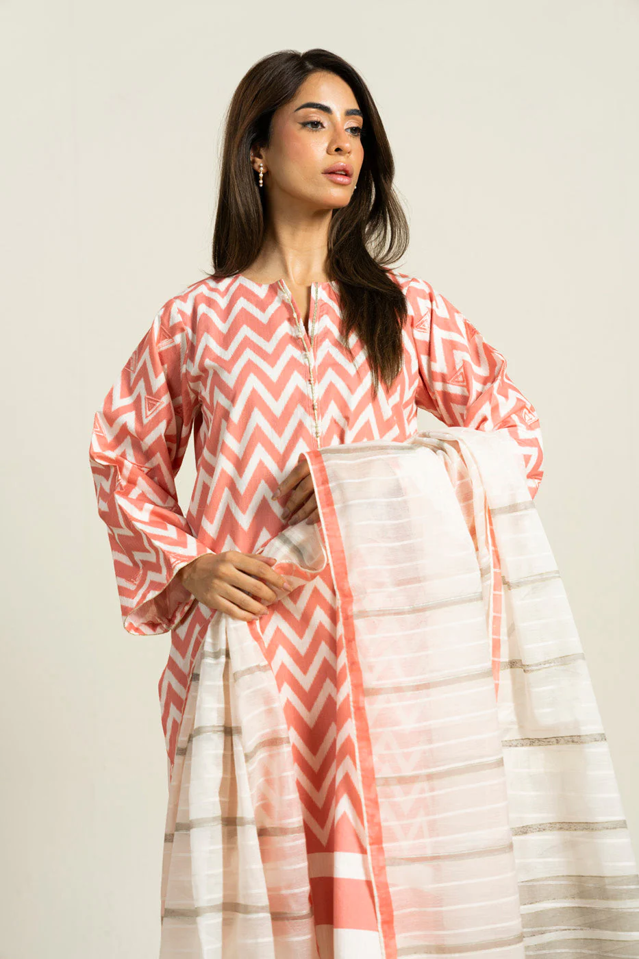 RTW | SHIRT, CULOTTE & DUPATTA - Image 2