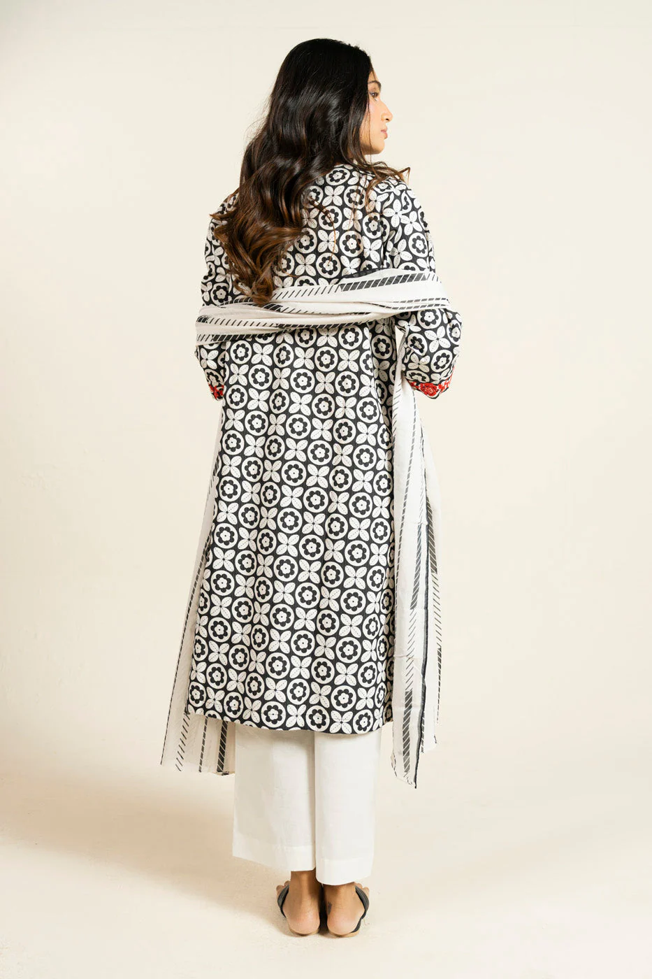 RTW | SHIRT, CULOTTE & DUPATTA - Image 4