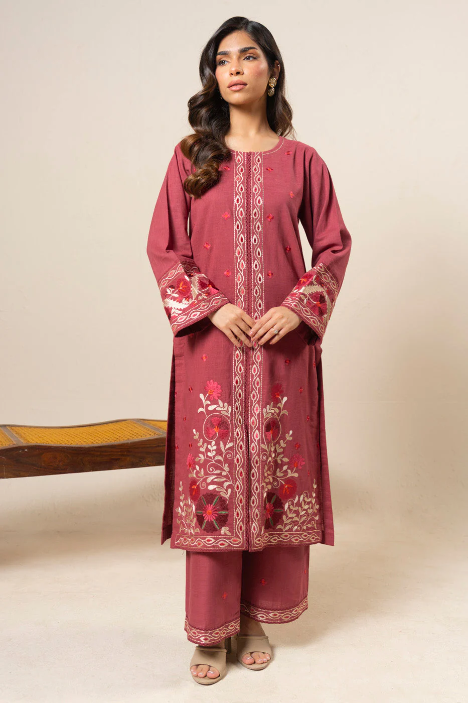 RTW | SHIRT, CULOTTE & DUPATTA - Image 4