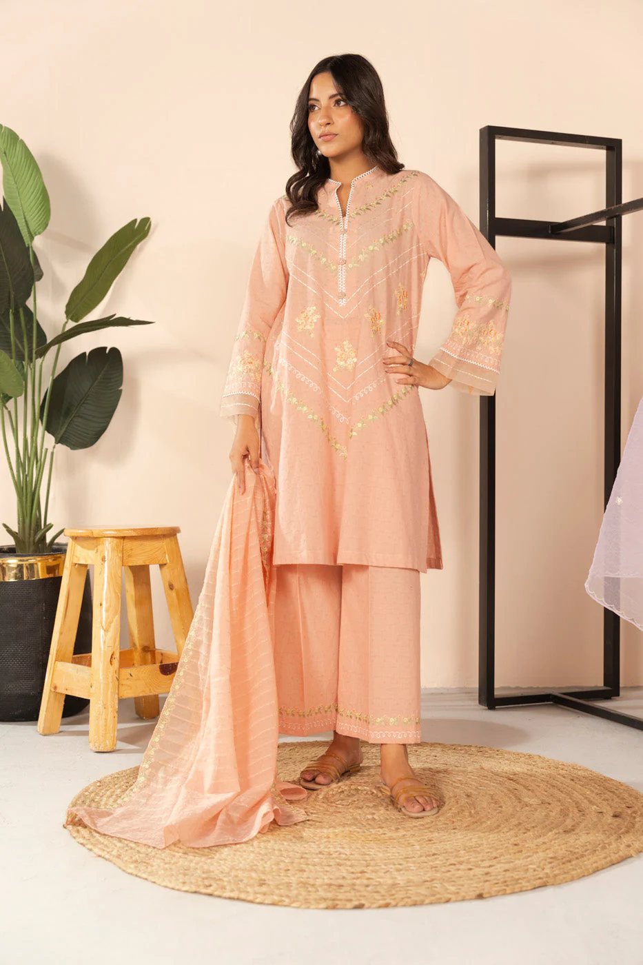 RTW | SHIRT, CULOTTE & DUPATTA