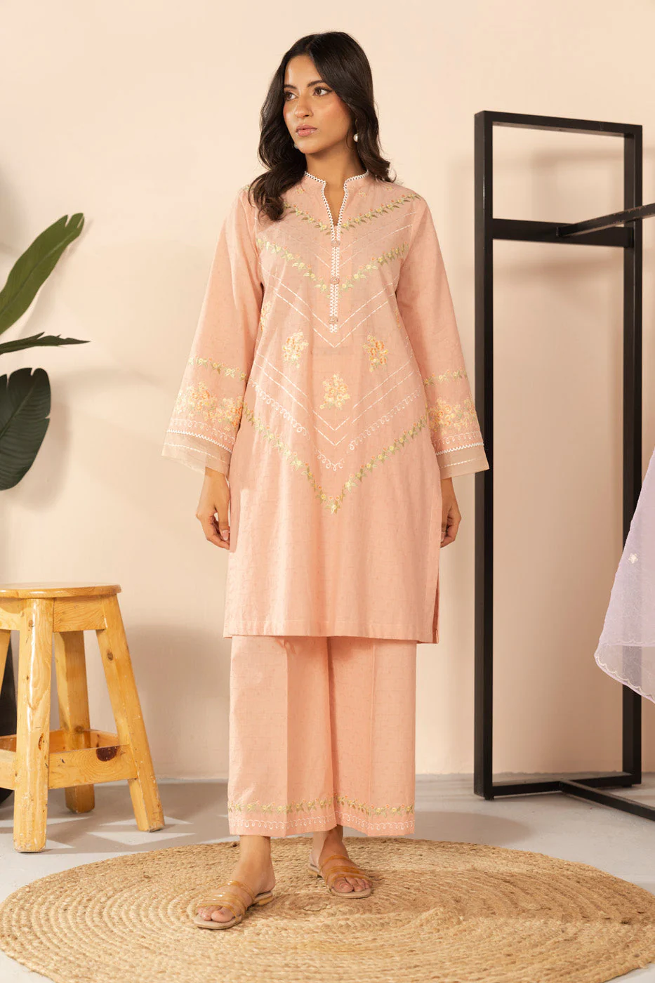RTW | SHIRT, CULOTTE & DUPATTA - Image 5