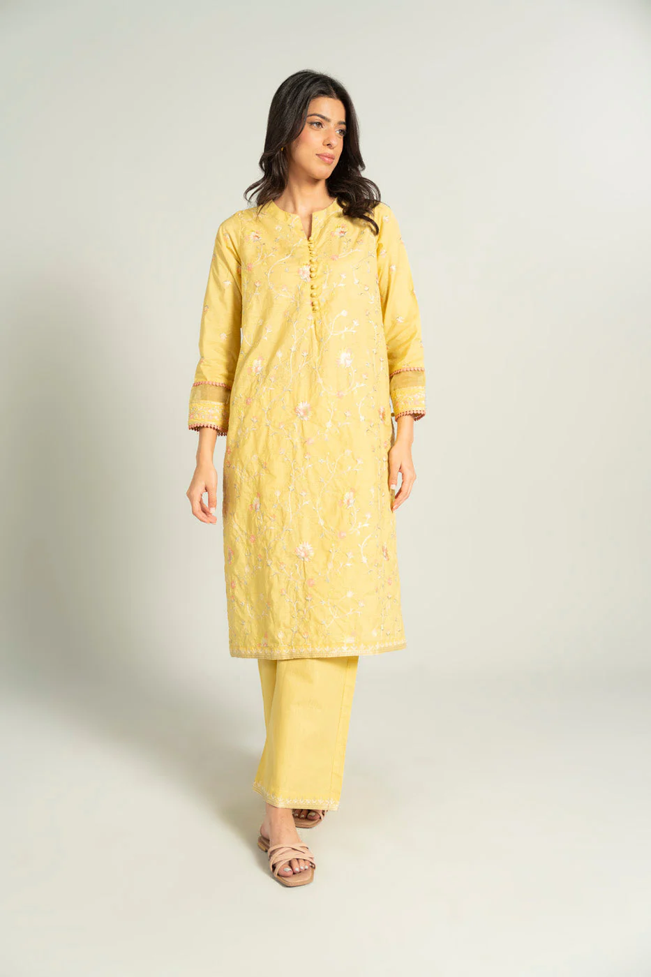RTW | SHIRT, CULOTTE & DUPATTA - Image 4