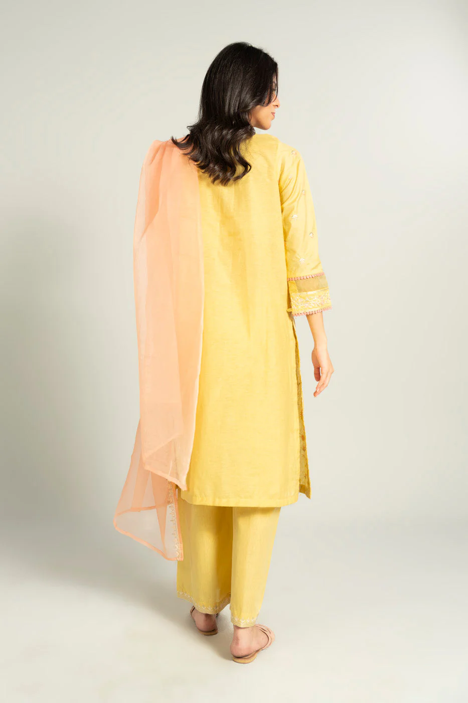 RTW | SHIRT, CULOTTE & DUPATTA - Image 5