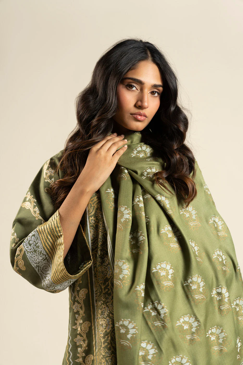 RTW | SHIRT, CULOTTE & DUPATTA - Image 4