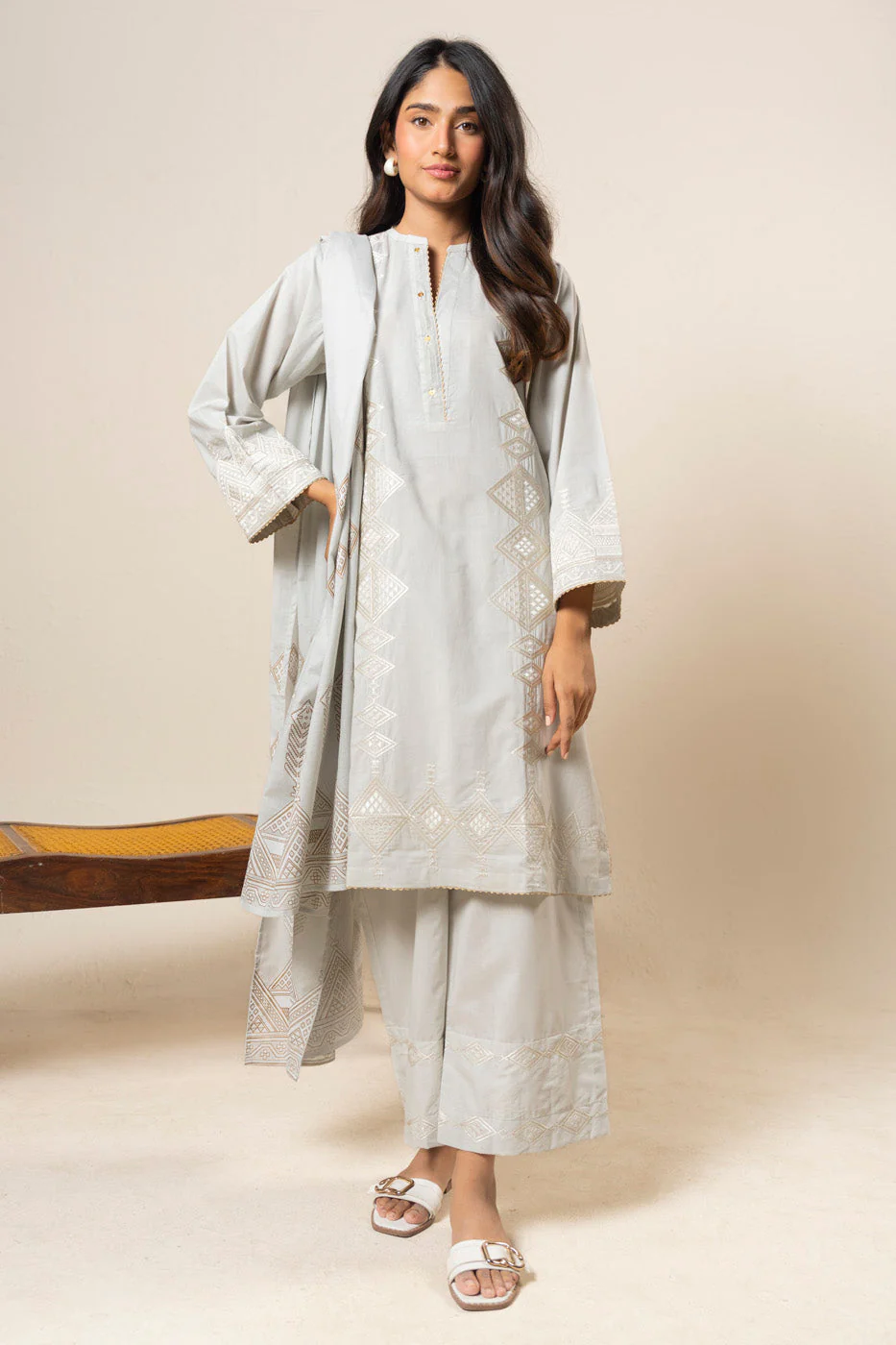 RTW | SHIRT, CULOTTE & DUPATTA