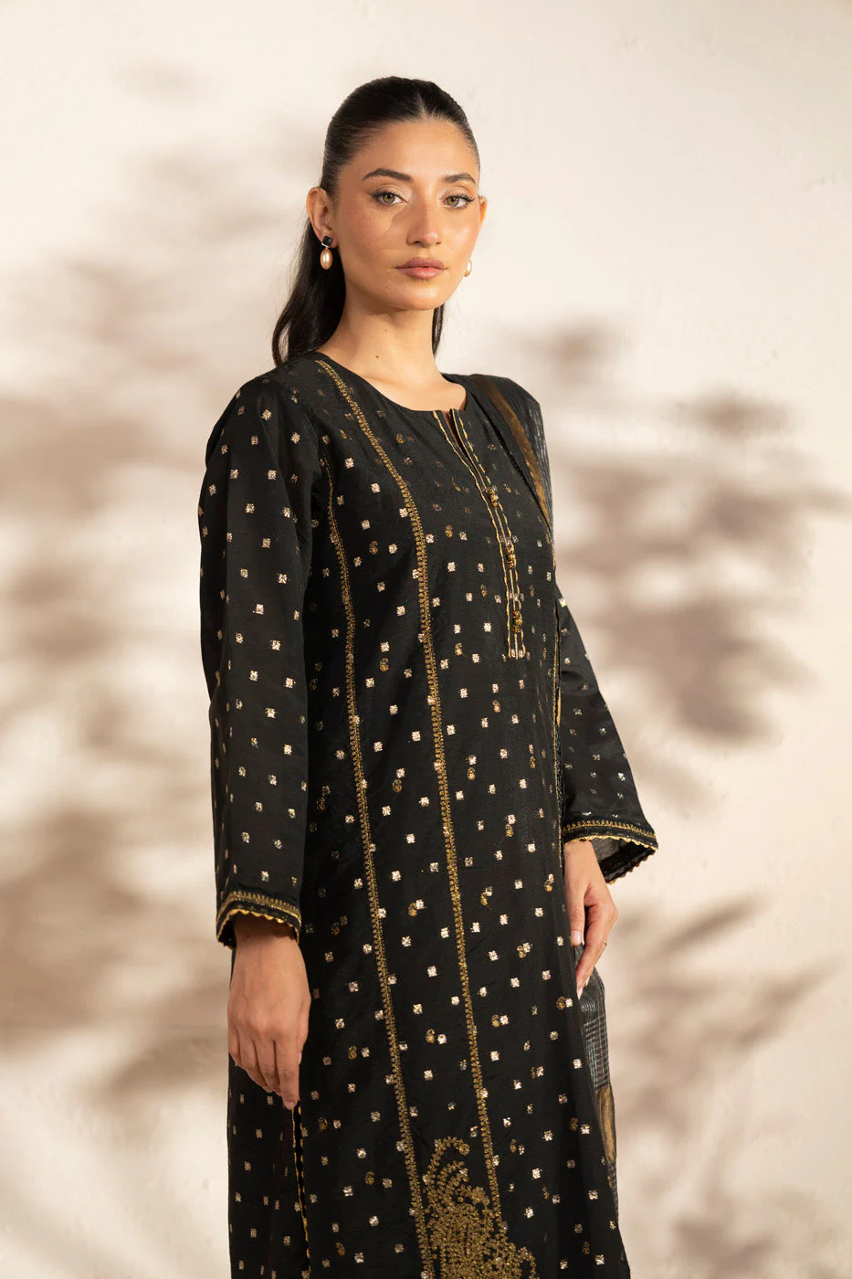 RTW | SHIRT, CULOTTE & DUPATTA - Image 2