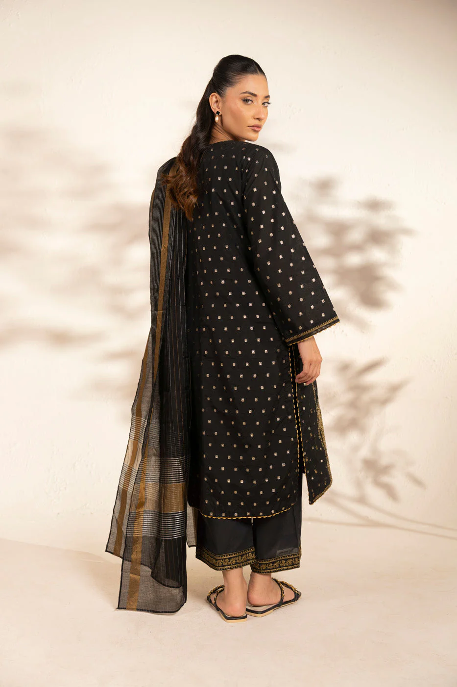 RTW | SHIRT, CULOTTE & DUPATTA - Image 5