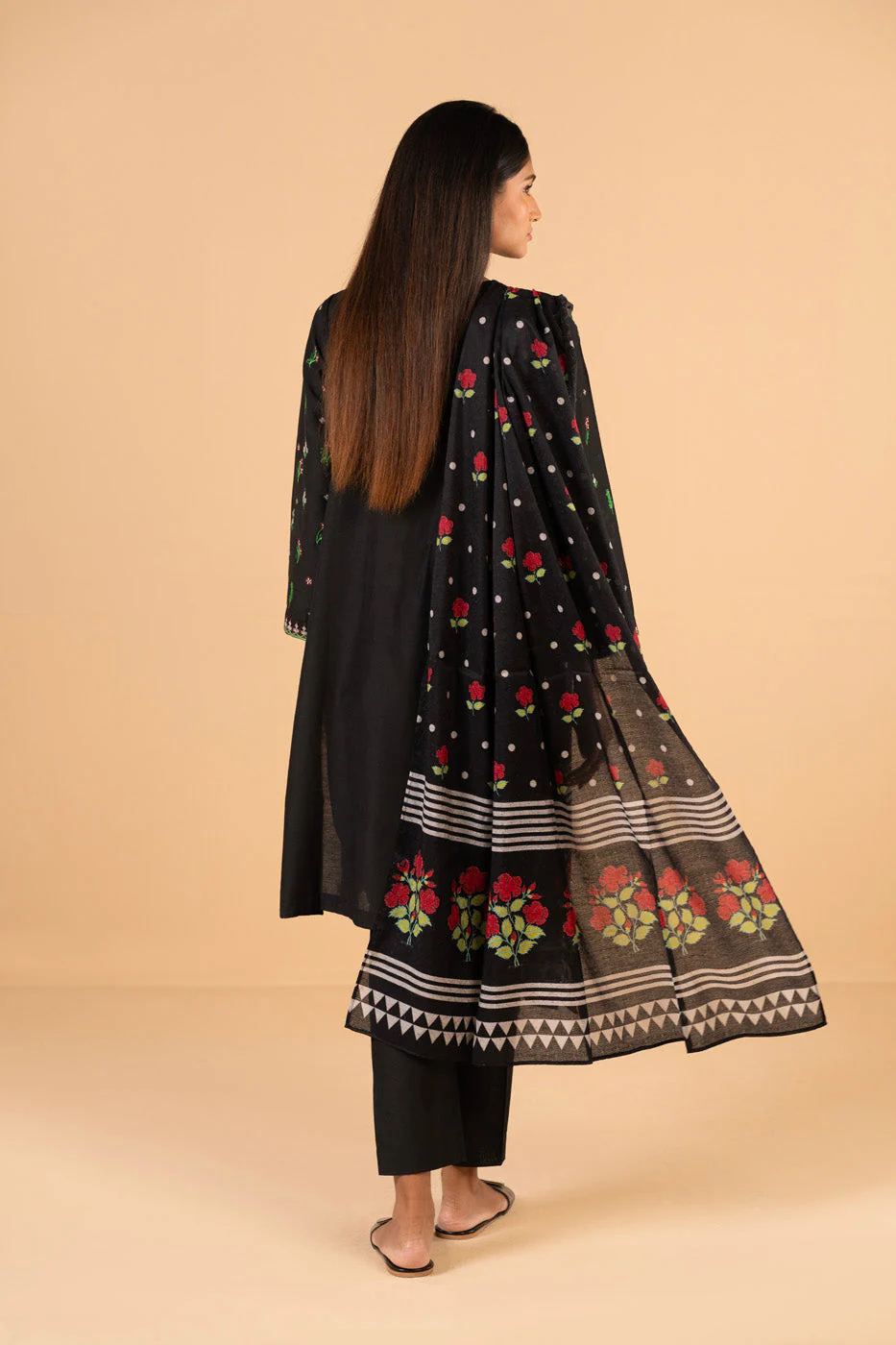 RTW | SHIRT, CULOTTE & DUPATTA - Image 5