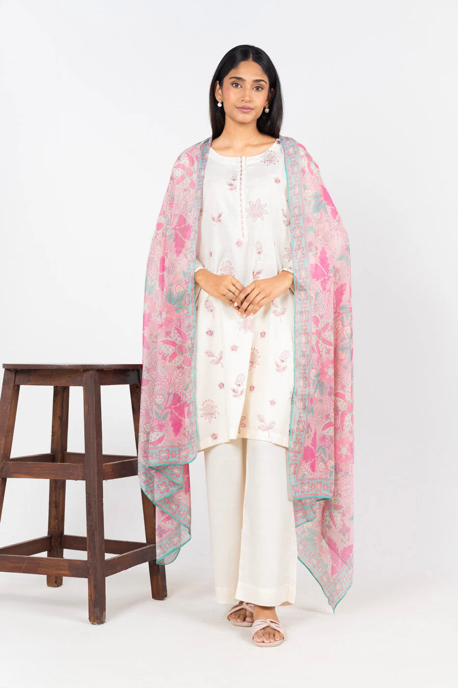 RTW | SHIRT, CULOTTE & DUPATTA