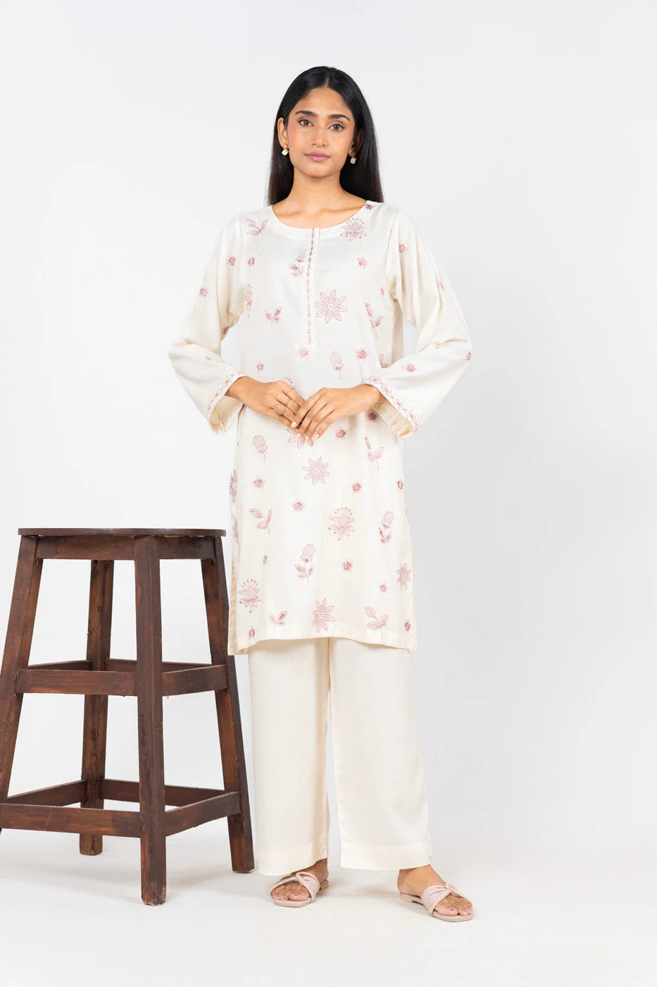 RTW | SHIRT, CULOTTE & DUPATTA - Image 4