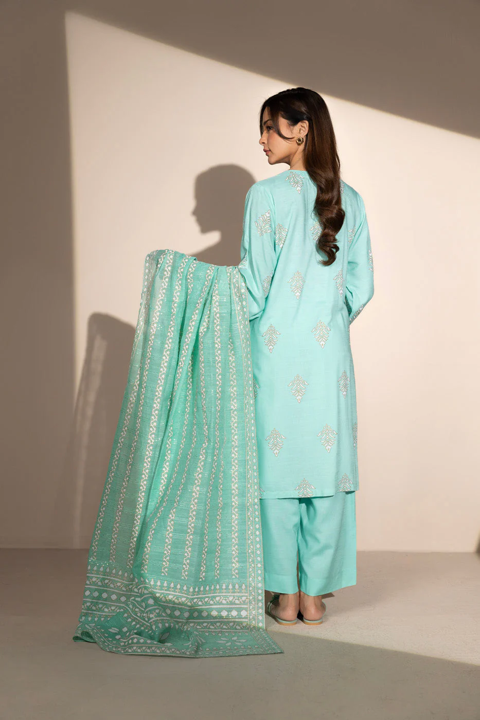 RTW | SHIRT, CULOTTE & DUPATTA - Image 5