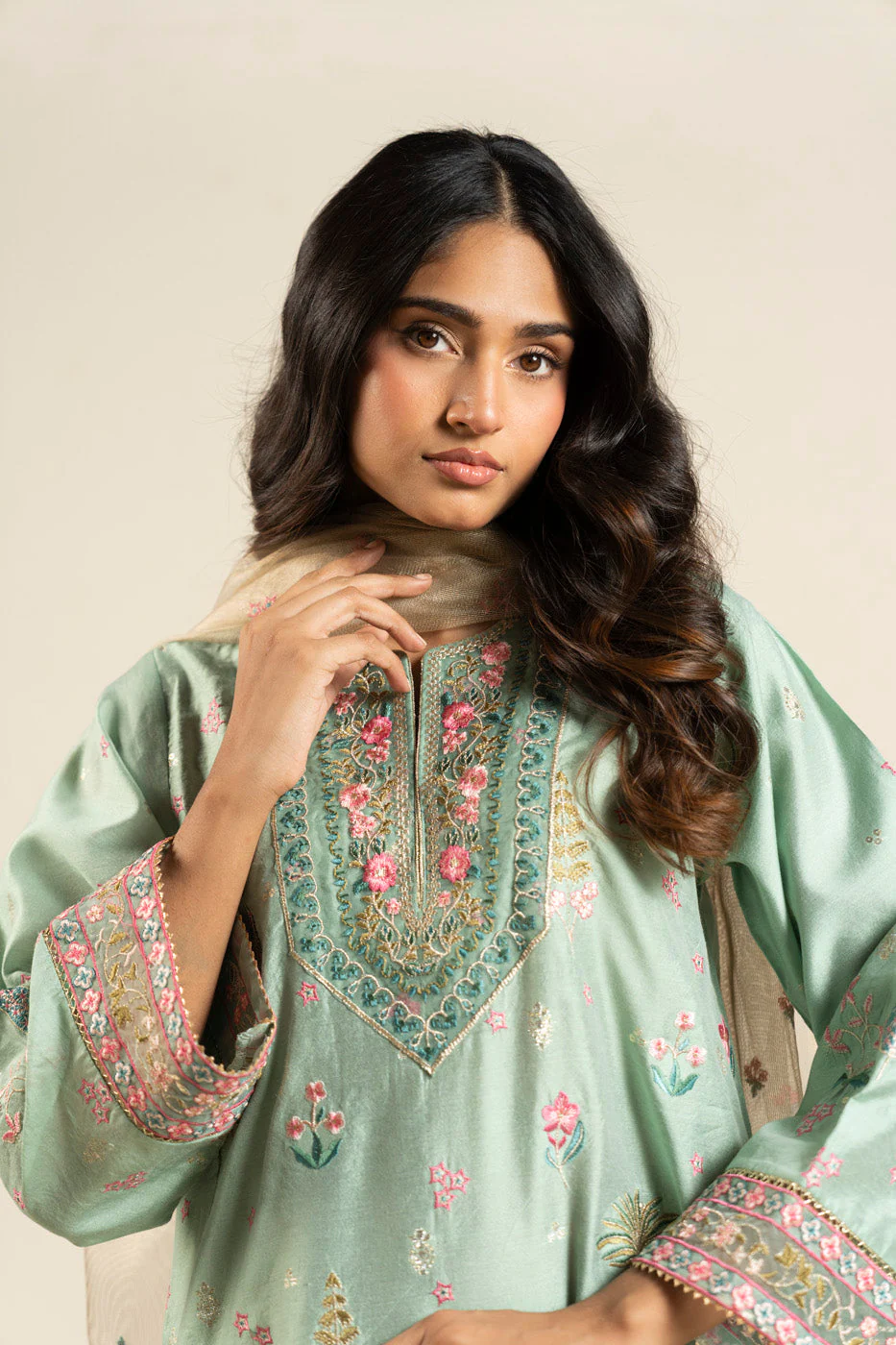 RTW | SHIRT, CULOTTE & DUPATTA - Image 7