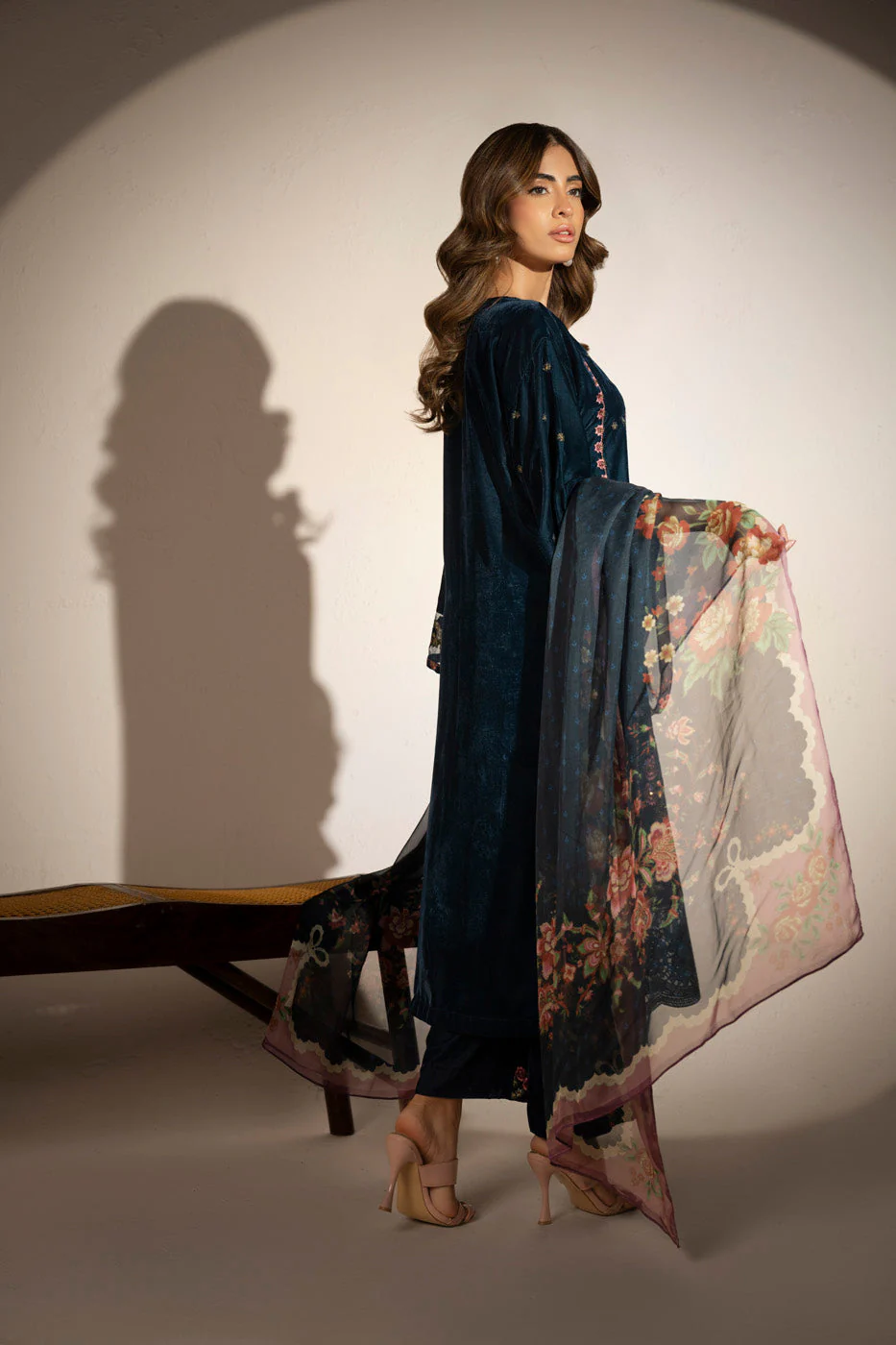 RTW | SHIRT, CULOTTE & DUPATTA - Image 4