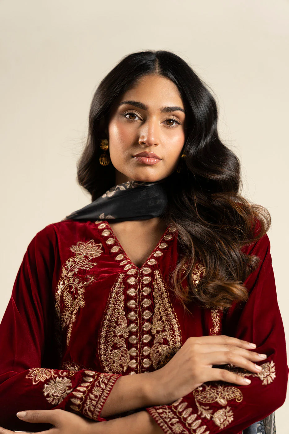RTW | SHIRT, CULOTTE & DUPATTA - Image 3