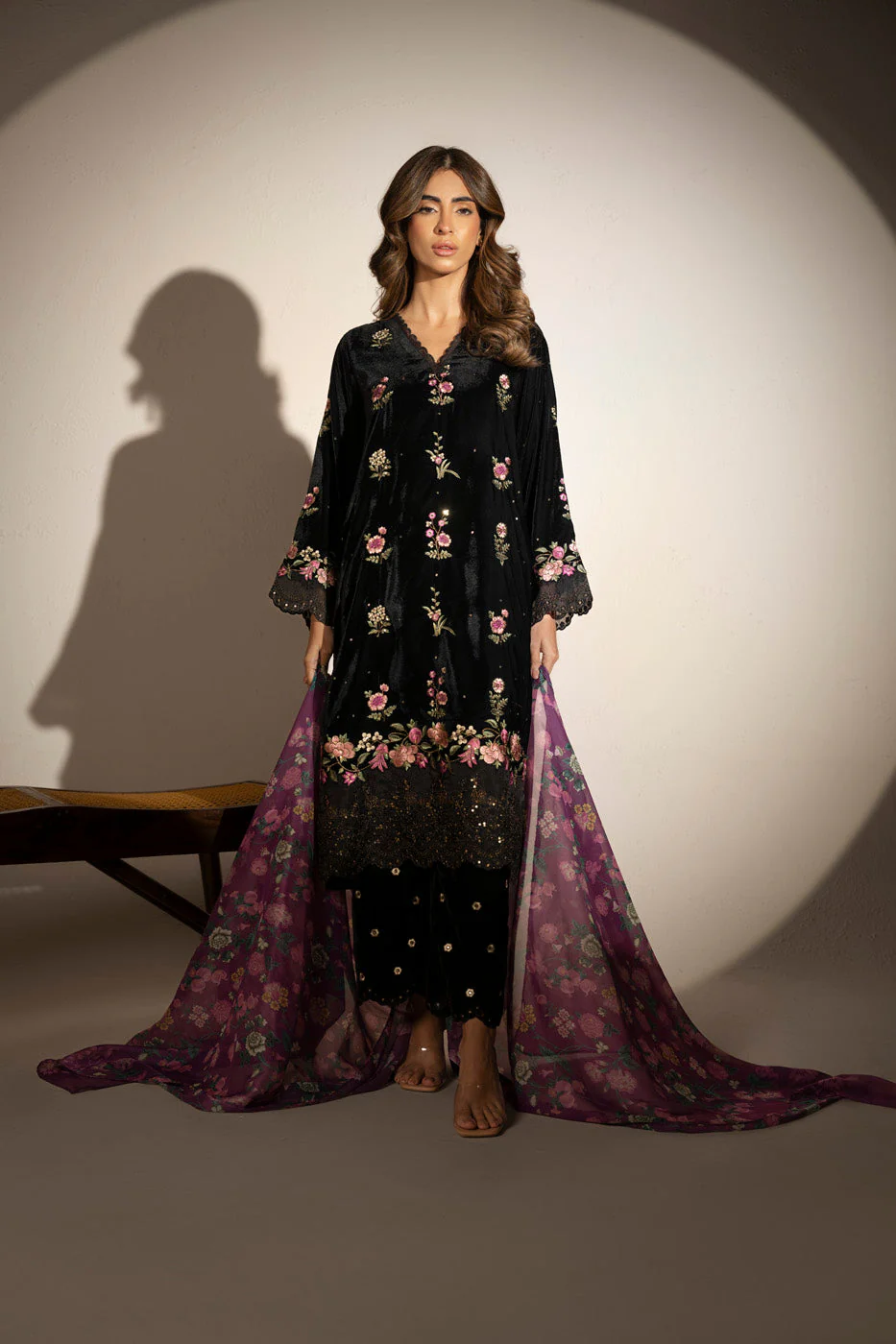 RTW | SHIRT, CULOTTE & DUPATTA