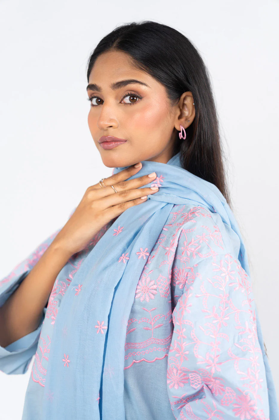 RTW | SHIRT, CULOTTE & DUPATTA - Image 3