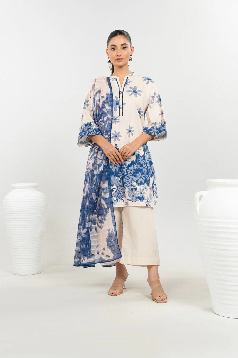RTW | SHIRT, CULOTTE & DUPATTA