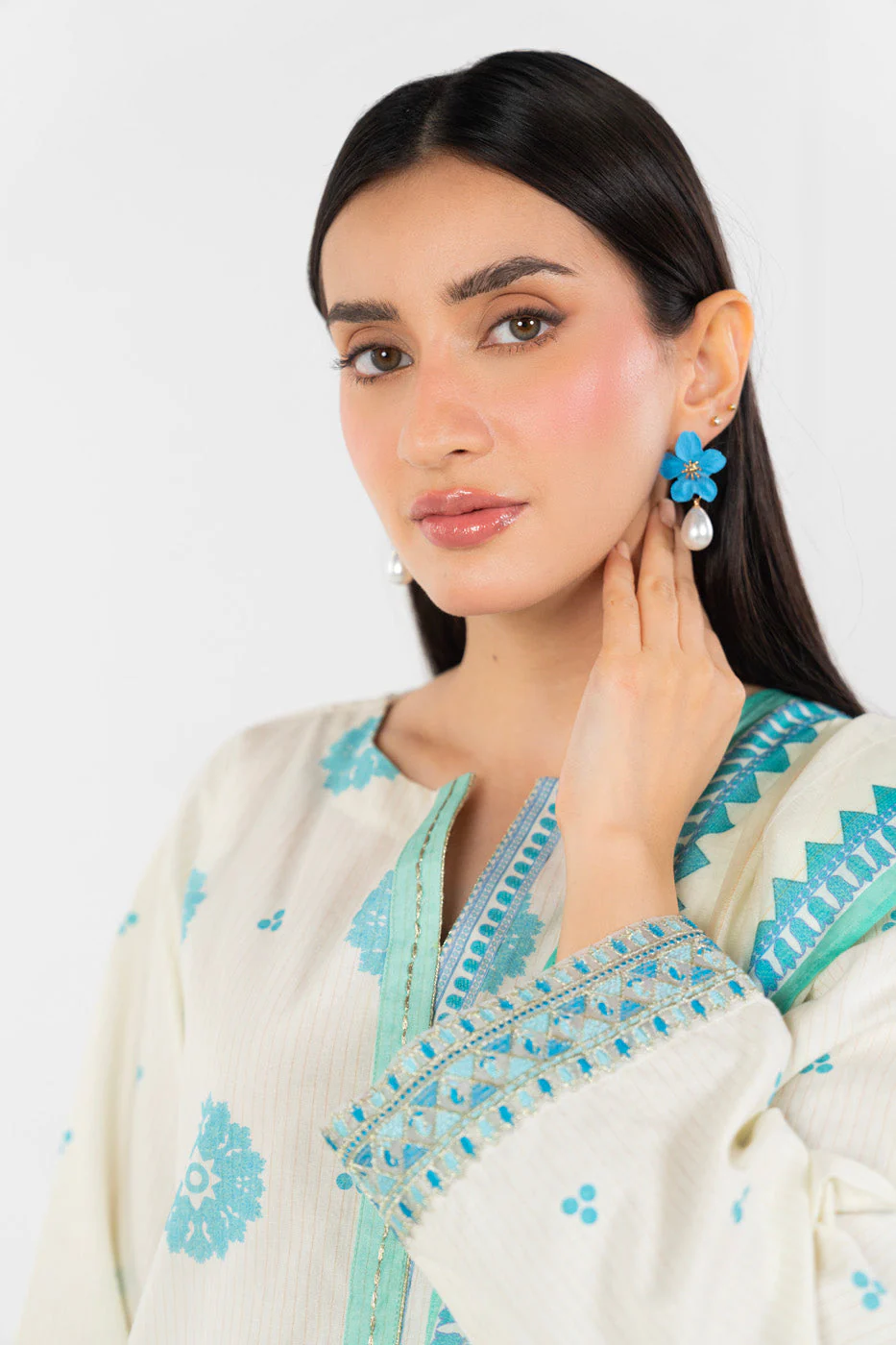 RTW  | SHIRT, CULOTTE & DUPATTA - Image 3