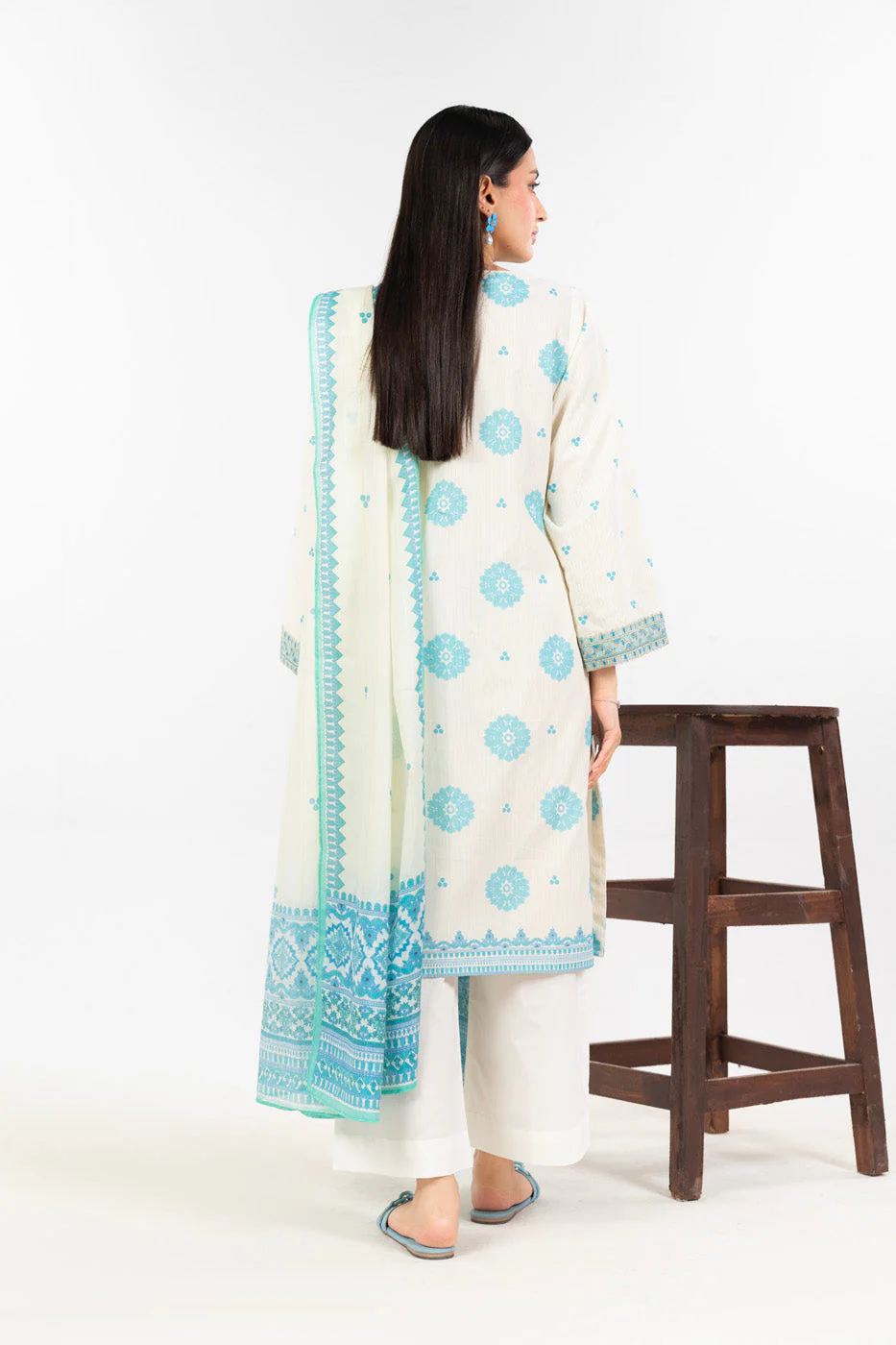 RTW  | SHIRT, CULOTTE & DUPATTA - Image 5