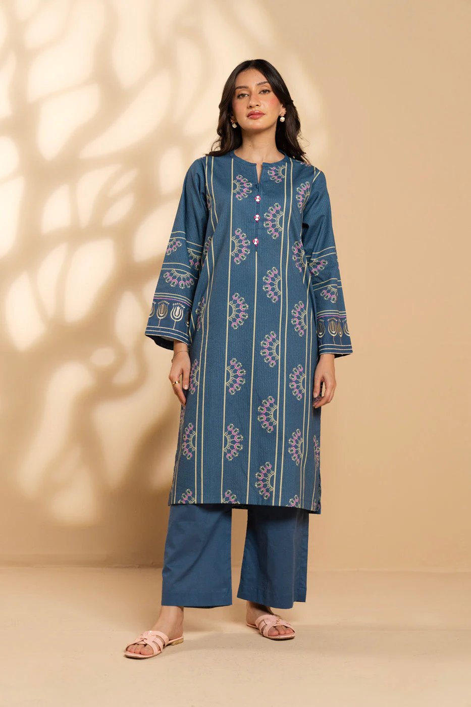 RTW | SHIRT, CULOTTE & DUPATTA - Image 4