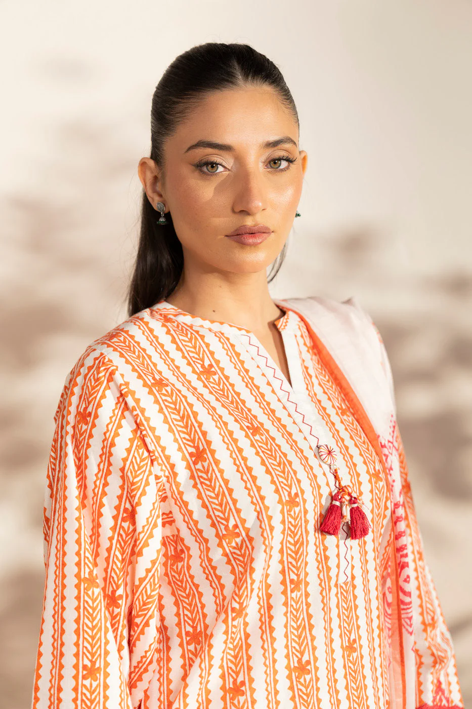 RTW | SHIRT, CULOTTE & DUPATTA - Image 3