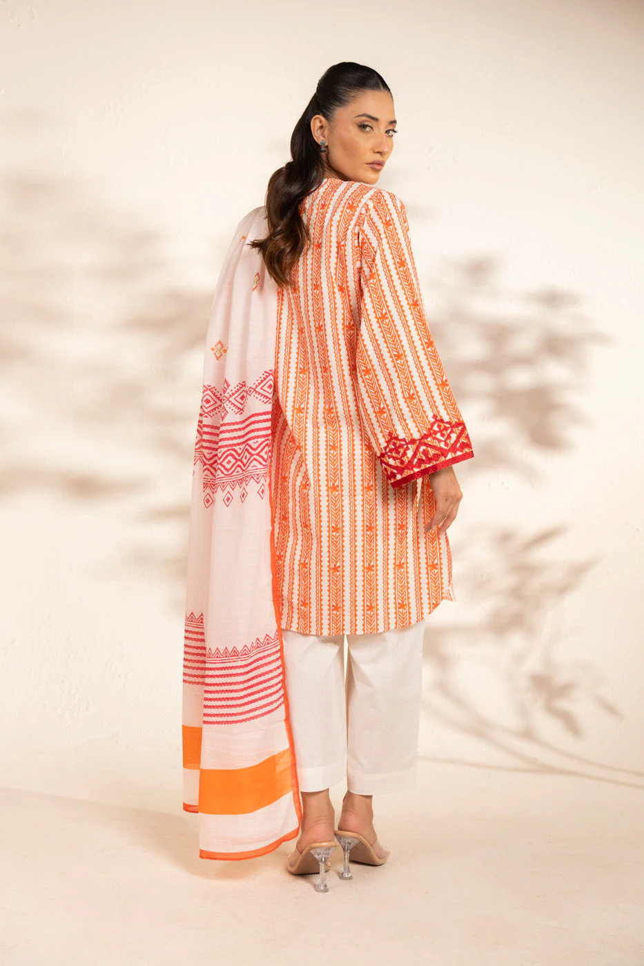 RTW | SHIRT, CULOTTE & DUPATTA - Image 5