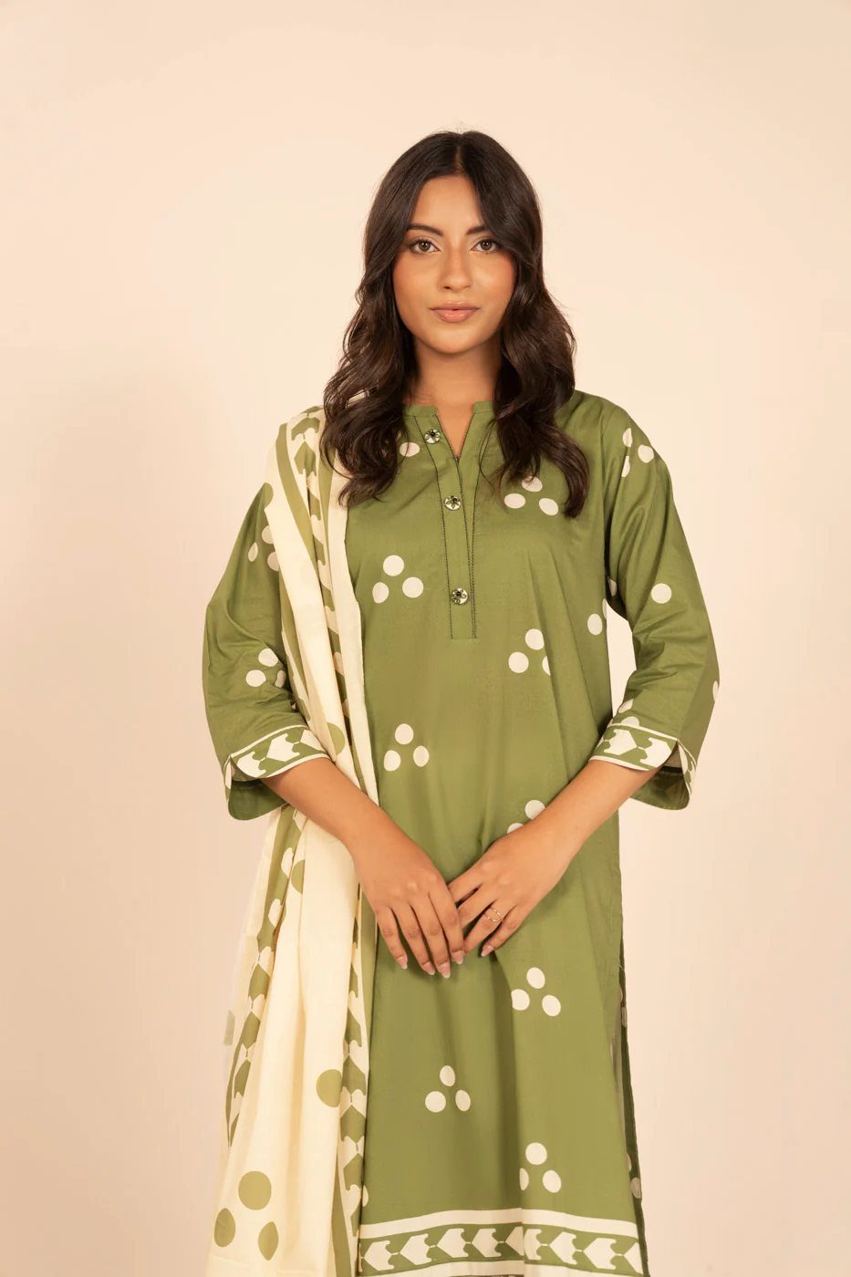 RTW | SHIRT, CULOTTES & DUPATTA - Image 2