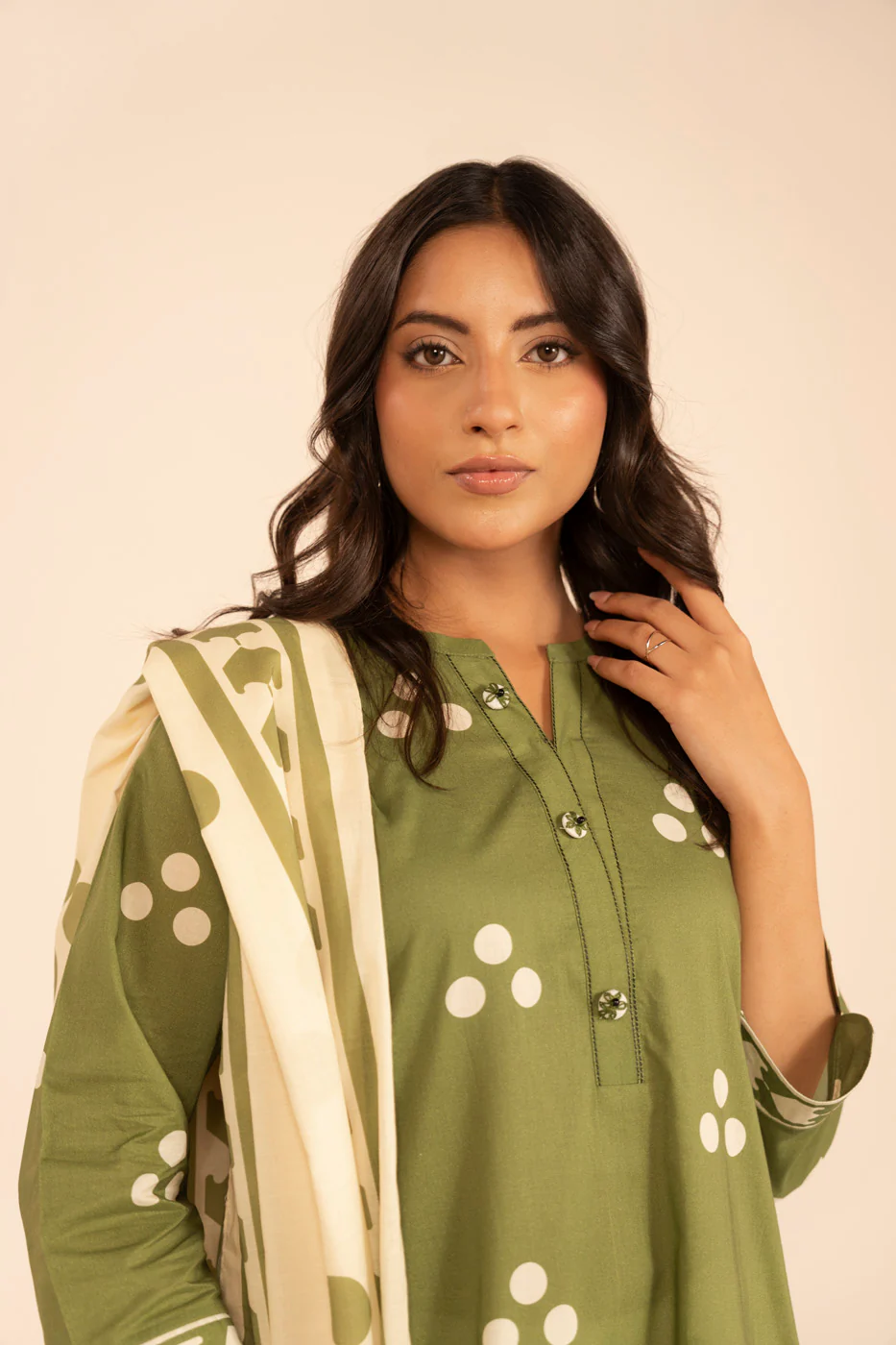 RTW | SHIRT, CULOTTES & DUPATTA - Image 3