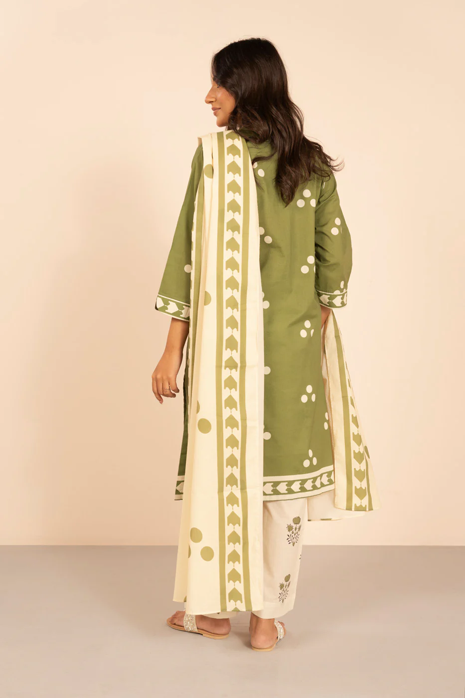 RTW | SHIRT, CULOTTES & DUPATTA - Image 4