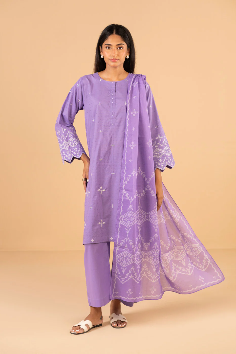 RTW | SHIRT, CULOTTES & DUPATTA
