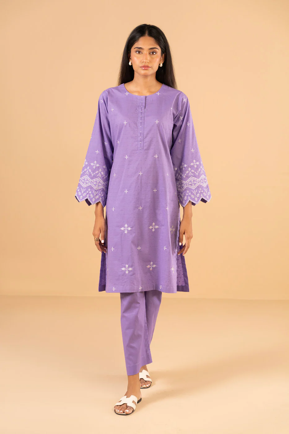 RTW | SHIRT, CULOTTES & DUPATTA - Image 2