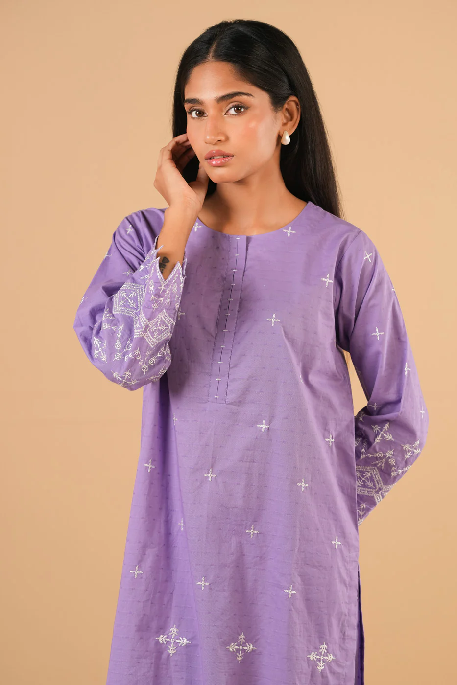 RTW | SHIRT, CULOTTES & DUPATTA - Image 3