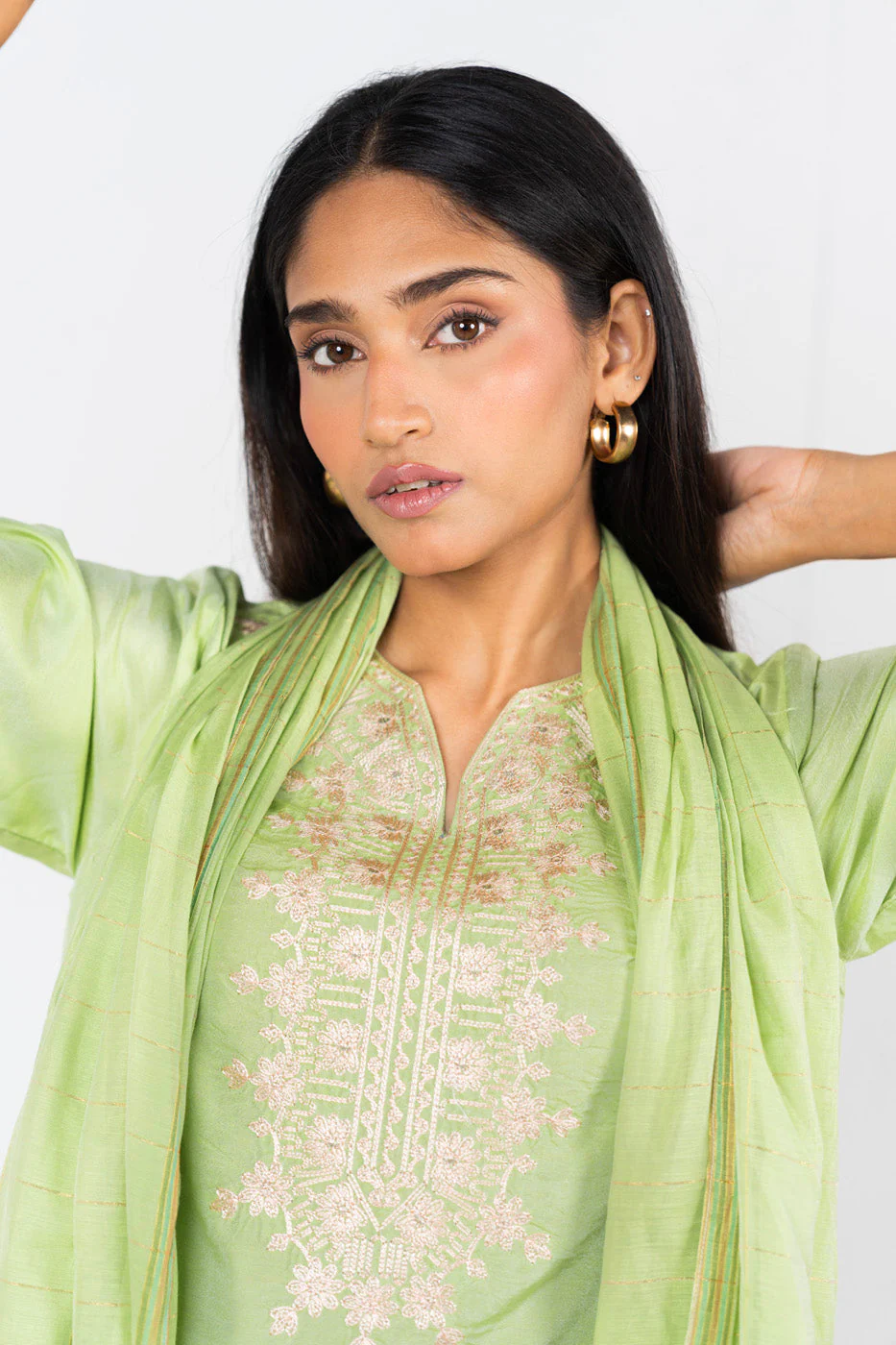 RTW | SHIRT & DUPATTA - Image 3