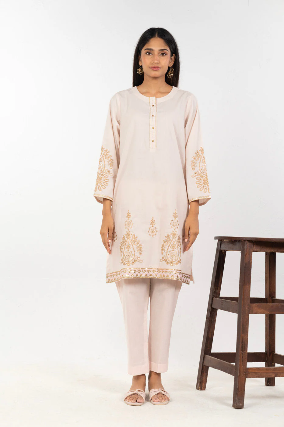 RTW | SHIRT & DUPATTA - Image 4
