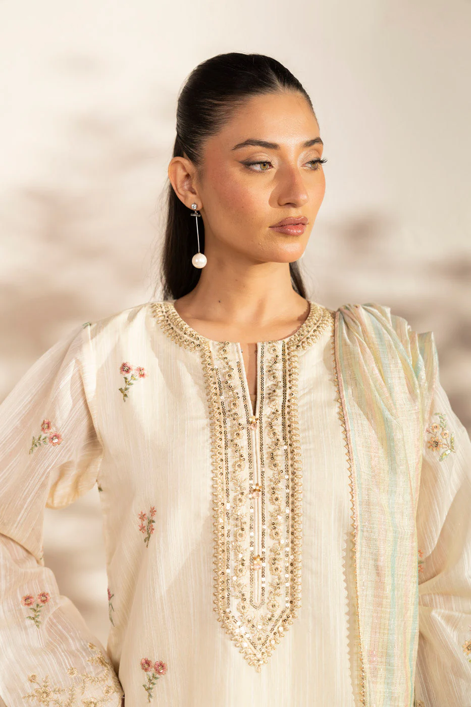 RTW | SHIRT & DUPATTA - Image 3